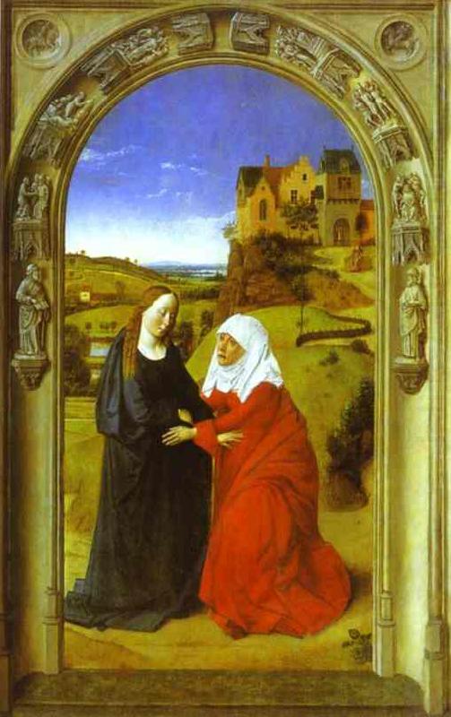 Dieric Bouts The Visitation. china oil painting image